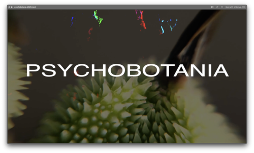 Antoine Renard - psychobotania